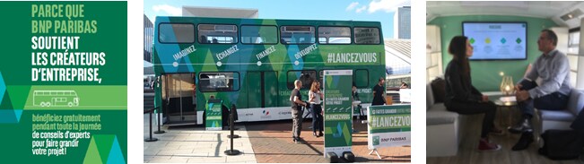 Bnp Paribas Invite Les Entrepreneurs De France A Monter A Bord Du Bus Lancezvous Dans 8 Grandes Villes De L Hexagone Bnp Paribas